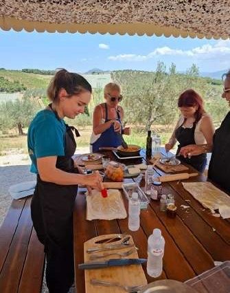 Ancient Corinth Guided Tour & Olive Grove Cooking Class